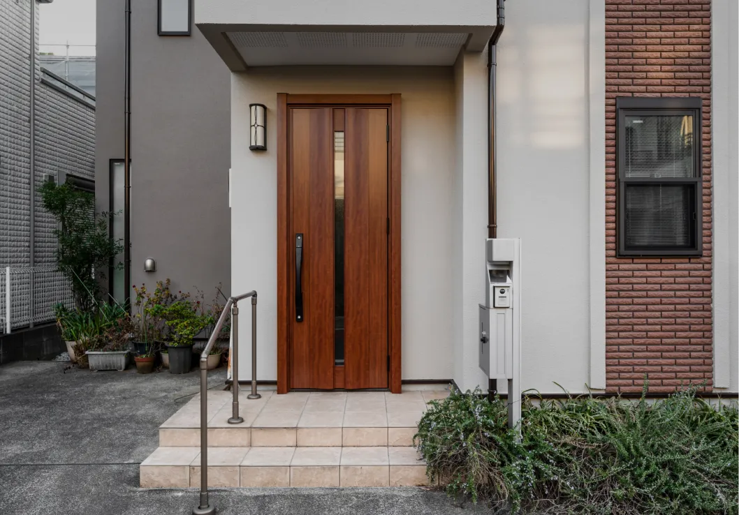 Luxe aluminium voordeur met glas