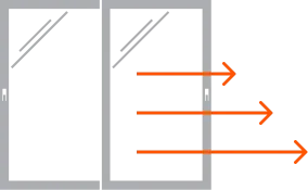 Energie-efficiënte kozijnen met HR+++ glas isolatie