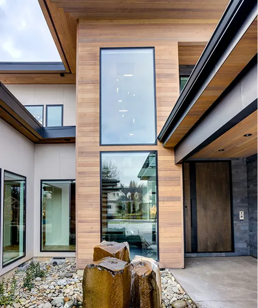 Verdiept NL-kozijnprofiel met authentieke HVL houtlook verbinding