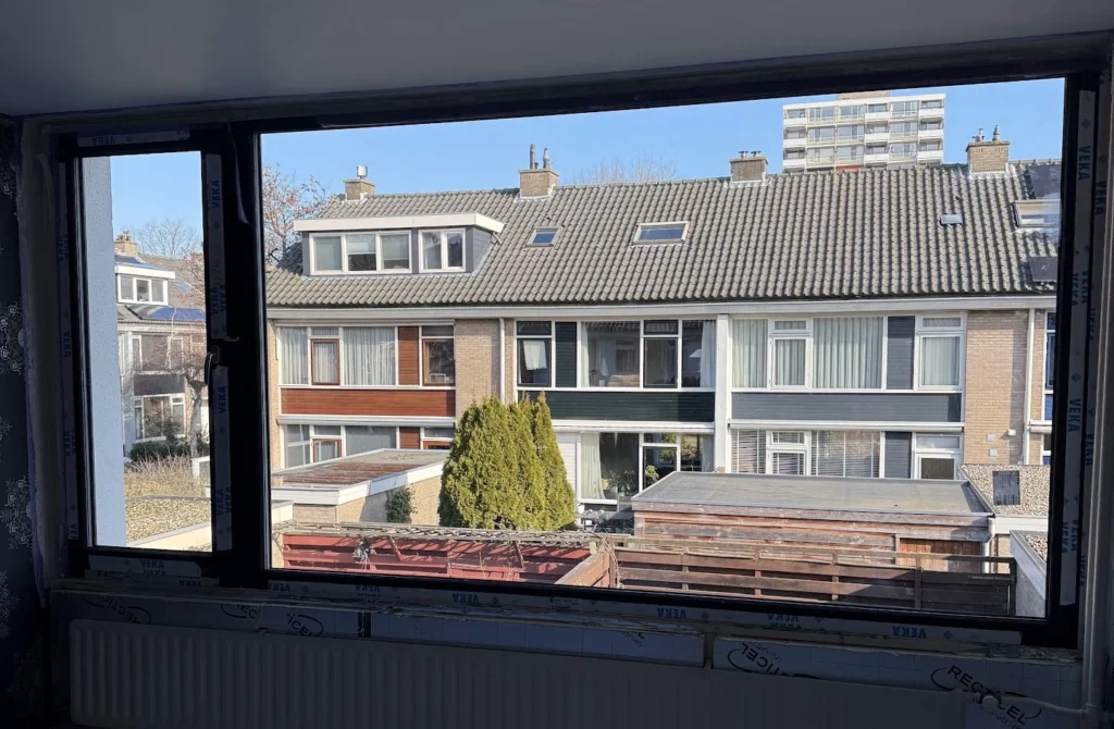 lekkage in dubbel glas