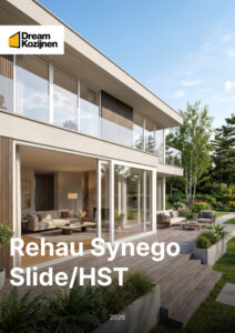 Omslag van de REHAU Synego Slide / HST catalogus